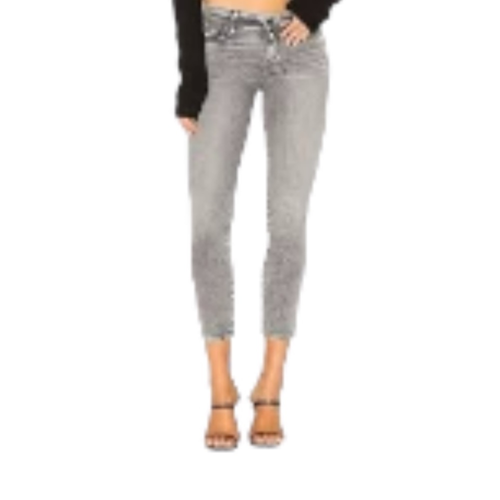 PAIGE “Verdugo Crop” Grey Skinny Jeans - Women’s Size 29